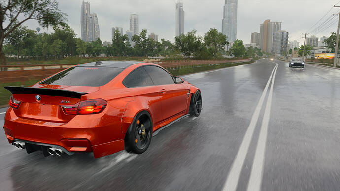 Forza Horizon 3 Fire in the BMW