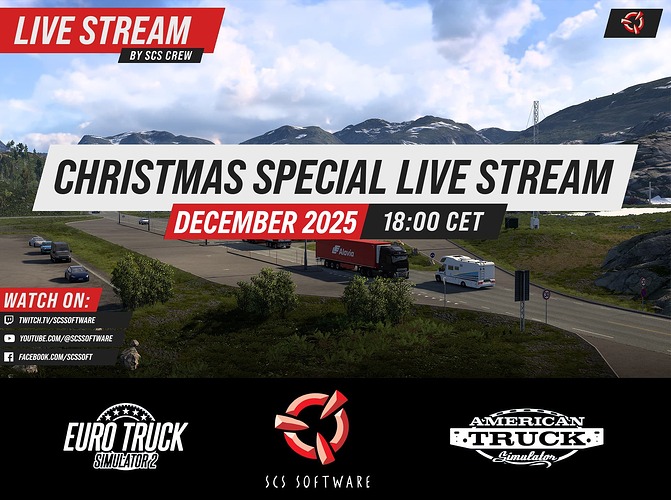SCS Software dec 2025 live stream.fw