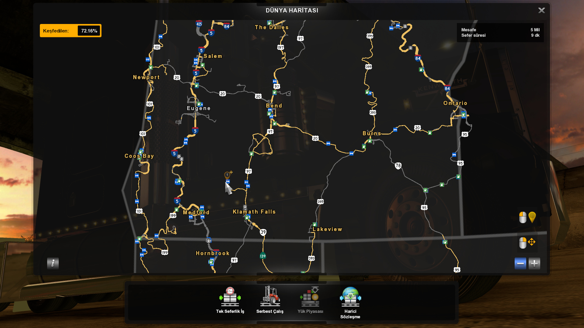 American Truck Simulator - Oregon Harita DLC [Ana Konu] - 11. Sayfa ...