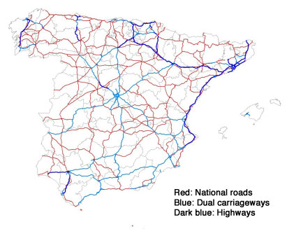 map_spain_highways